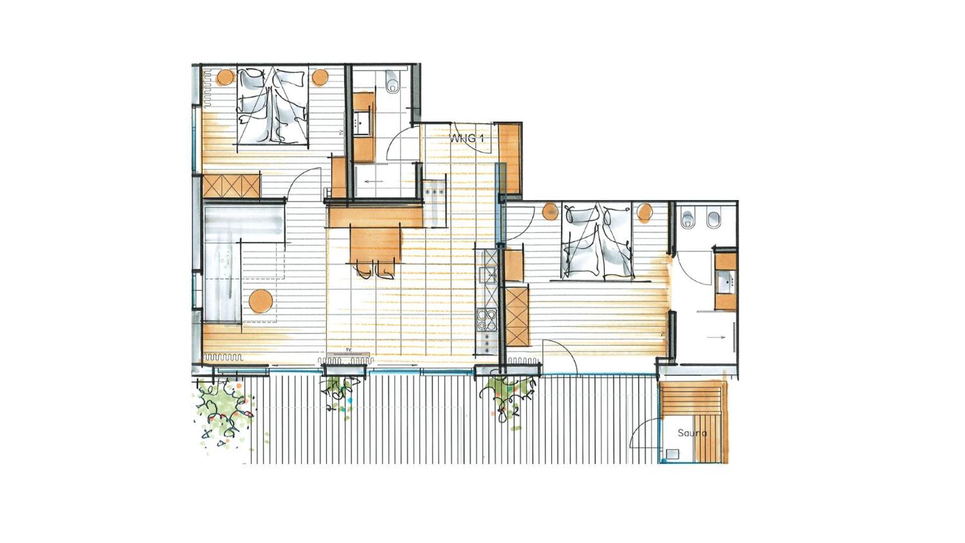 Summerer - Living Nature - Apartments With Private Spa Bresanona Habitación foto